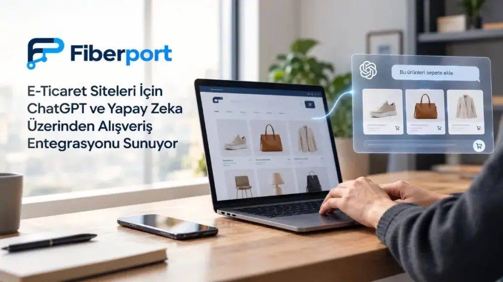 Fiberport, e-ticaret siteleri için ChatGPT ve yapay zeka üzerinden alışveriş entegrasyonu sunuyor