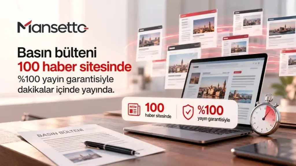 Basın bültenlerini 100 haber mecrasına eksiksiz aktaran yayın servisi erişime açıldı