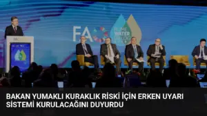Bakan Yumaklı Kuraklık Riski İçin Erken Uyarı Sistemi Kurulacağını Duyurdu