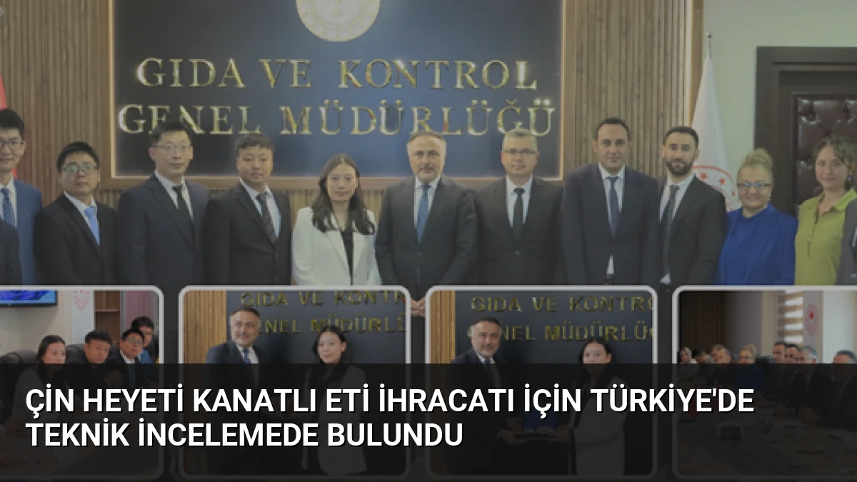Çin Heyeti Kanatlı Eti İhracatı İçin Türkiye’de Teknik İncelemede Bulundu