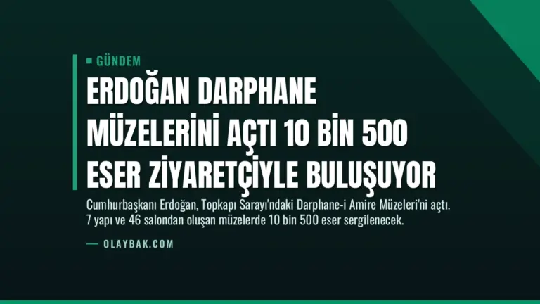 Erdoğan Darphane Müzelerini Açtı 10 Bin 500 Eser Ziyaretçiyle Buluşuyor