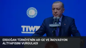 Erdoğan Türkiye’nin Ar-Ge ve İnovasyon Altyapısını Vurguladı