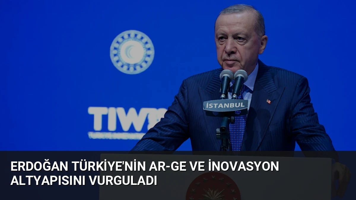Erdoğan Türkiye’nin Ar-Ge ve İnovasyon Altyapısını Vurguladı