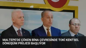 Maltepe’de Çöken Bina Çevresinde TOKİ Kentsel Dönüşüm Projesi Başlıyor