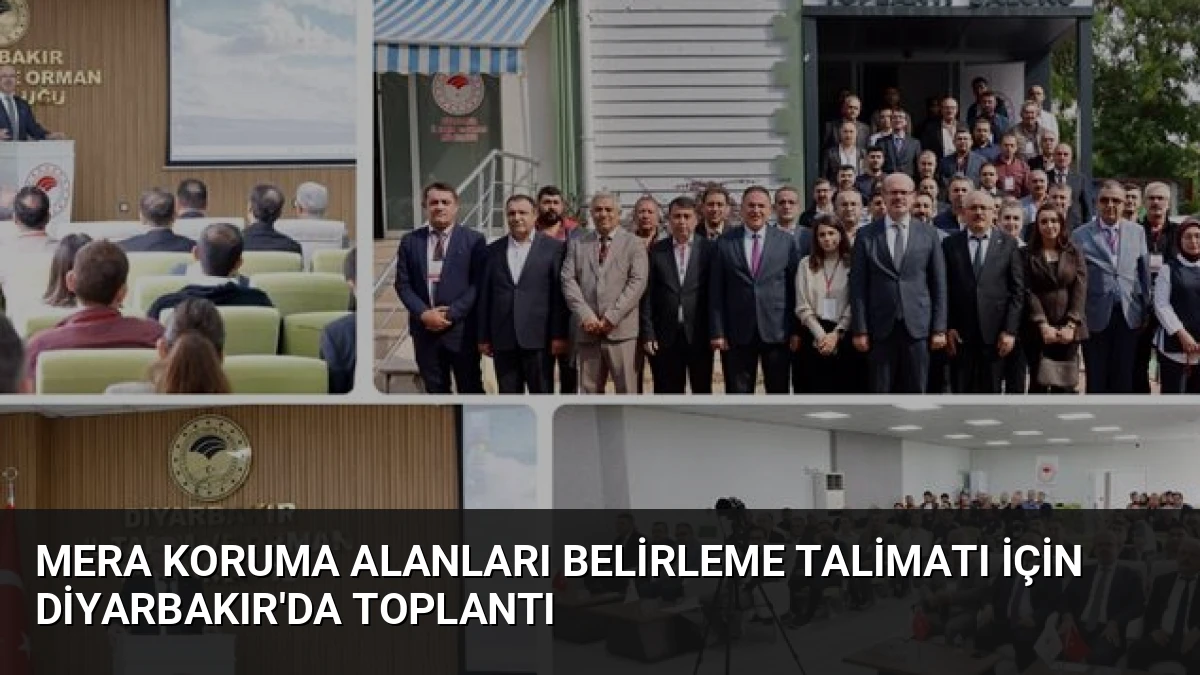 Mera Koruma Alanları Belirleme Talimatı İçin Diyarbakır’da Toplantı