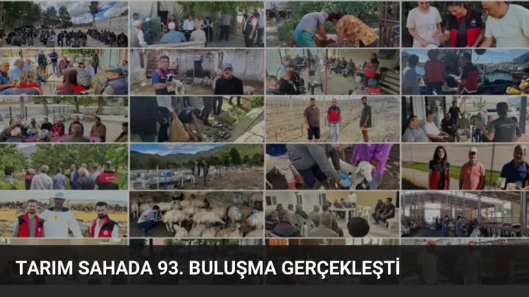 Tarım Sahada 93. Buluşma Gerçekleşti
