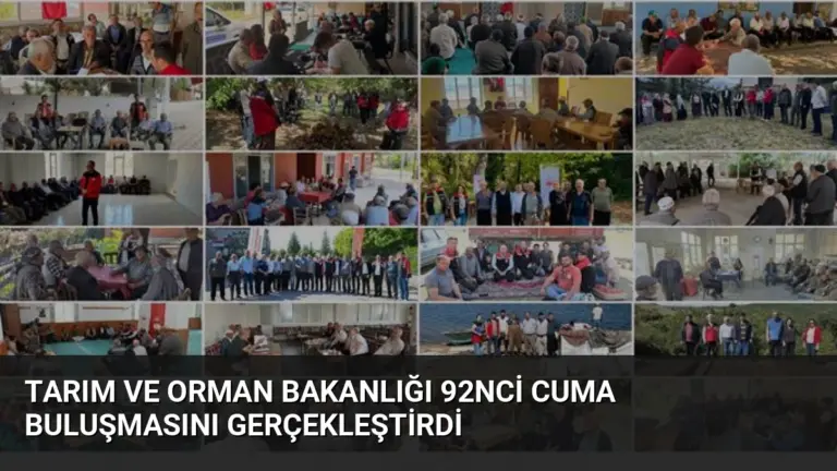Tarım ve Orman Bakanlığı 92nci Cuma Buluşmasını Gerçekleştirdi