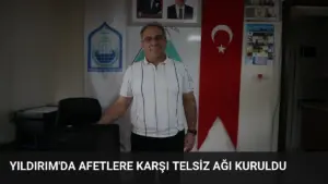 Yıldırım'da Afetlere Karşı Telsiz Ağı Kuruldu